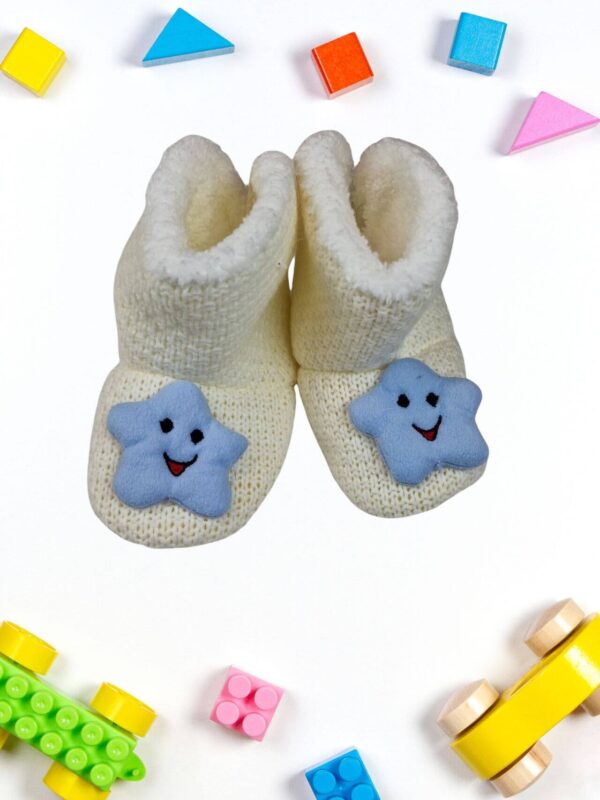 Βρεφικές Παντόφλες Κλειστές με Γούνα K1504