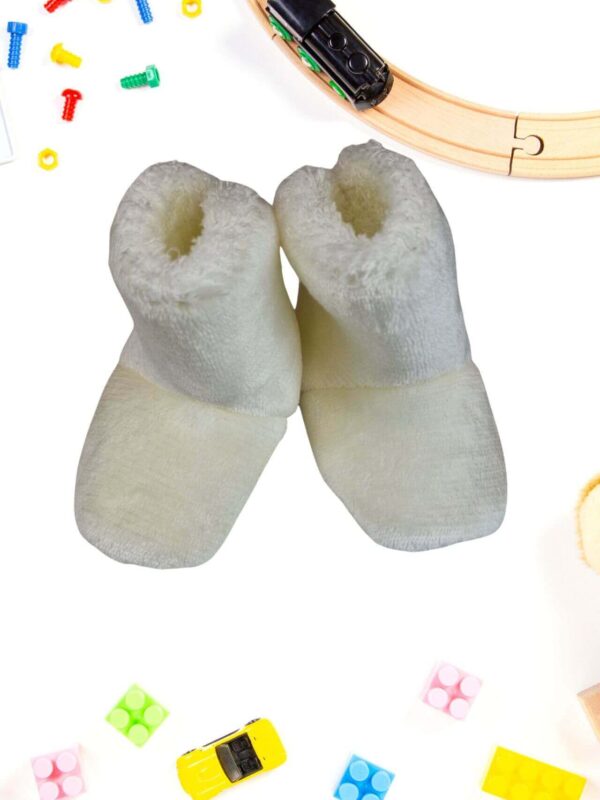 Βρεφικές Παντόφλες Κλειστές με Γούνα K1503