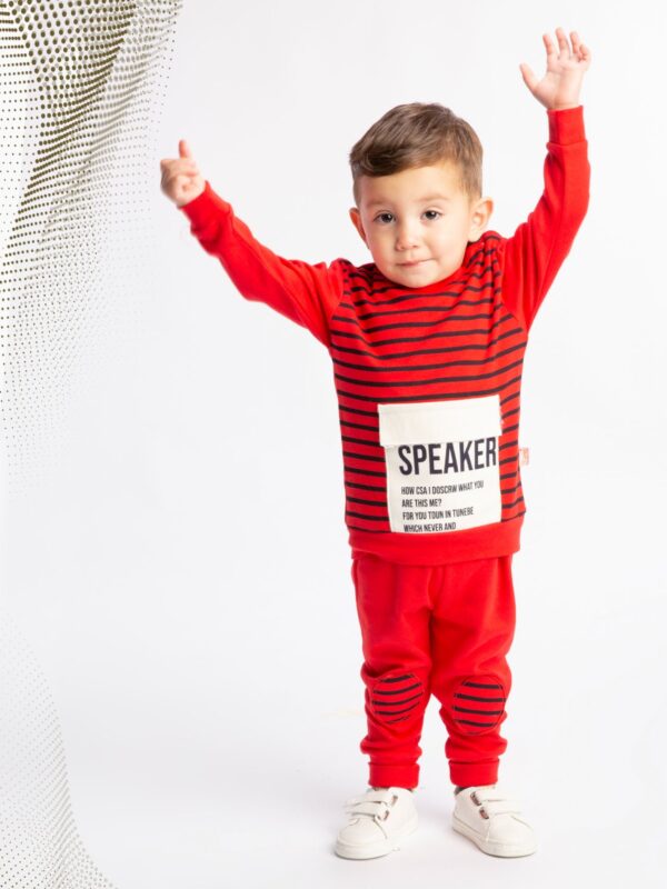 Βρεφικό Σετ Για Αγόρι Μπλουζάκι Παντελονάκι R1868