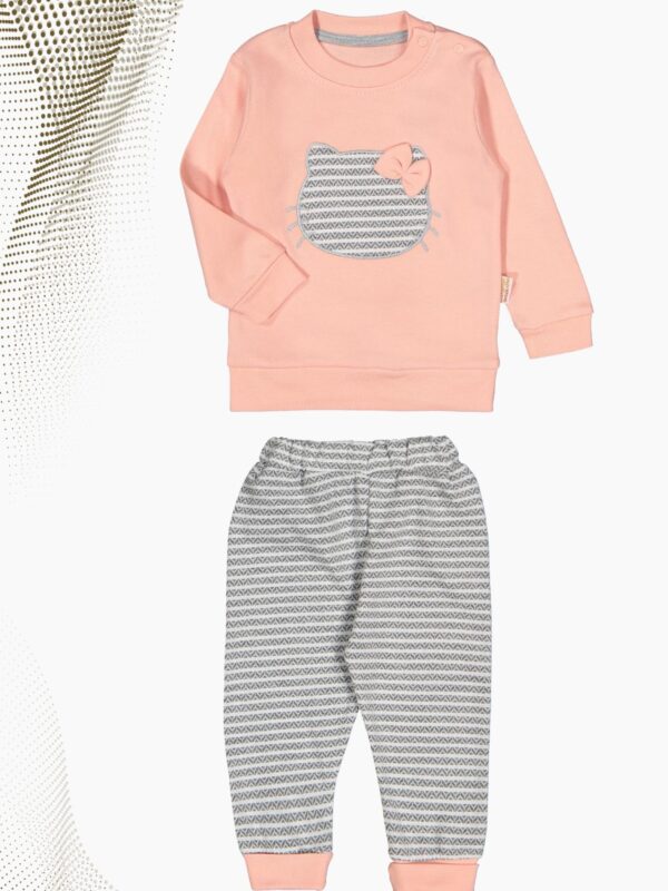 Βρεφικό Σετ Για Κορίτσι Μπλουζάκι Παντελονάκι 1923