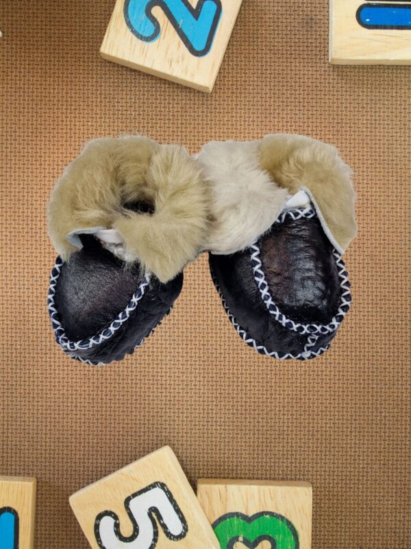 Βρεφικά Παπούτσια Αγκαλιάς Δερμάτινα L0122