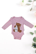 Κορμάκι Βαμβακερό Baby Bear F2138