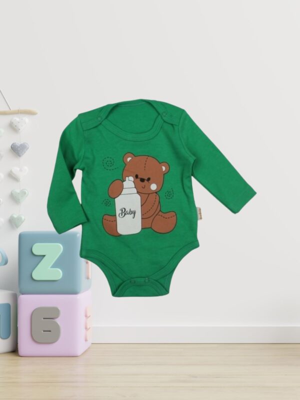 Κορμάκι Βρεφικό Baby Bear Με Μακρύ Μανίκι R2138