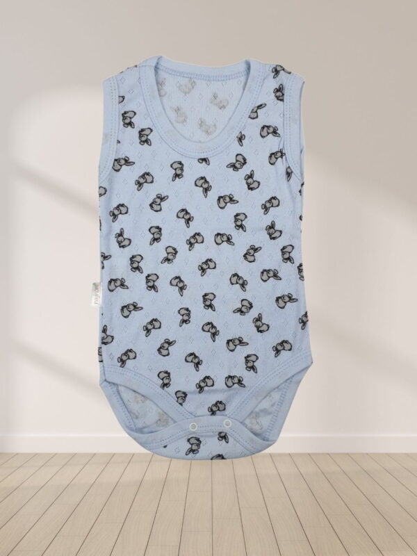 Κορμάκι Βρεφικό Bunnies Αμάνικο R1591