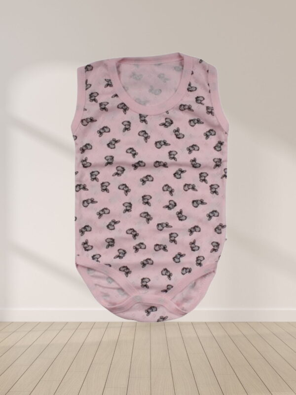 Κορμάκι Βρεφικό Bunnies Αμάνικο G1591