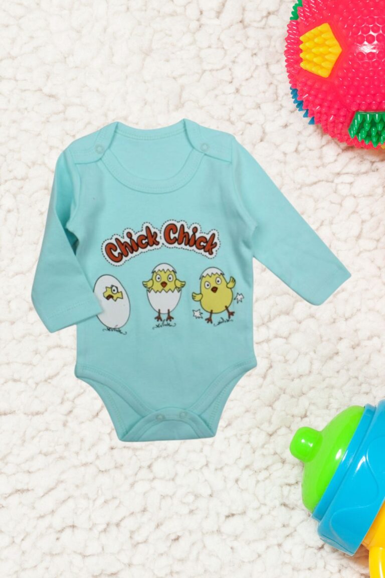 Κορμάκι Βρεφικό Chick Chick Με Μακρύ Μανίκι R2151