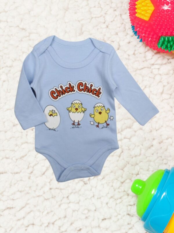 Κορμάκι Βρεφικό Chick Chick Με Μακρύ Μανίκι D2151