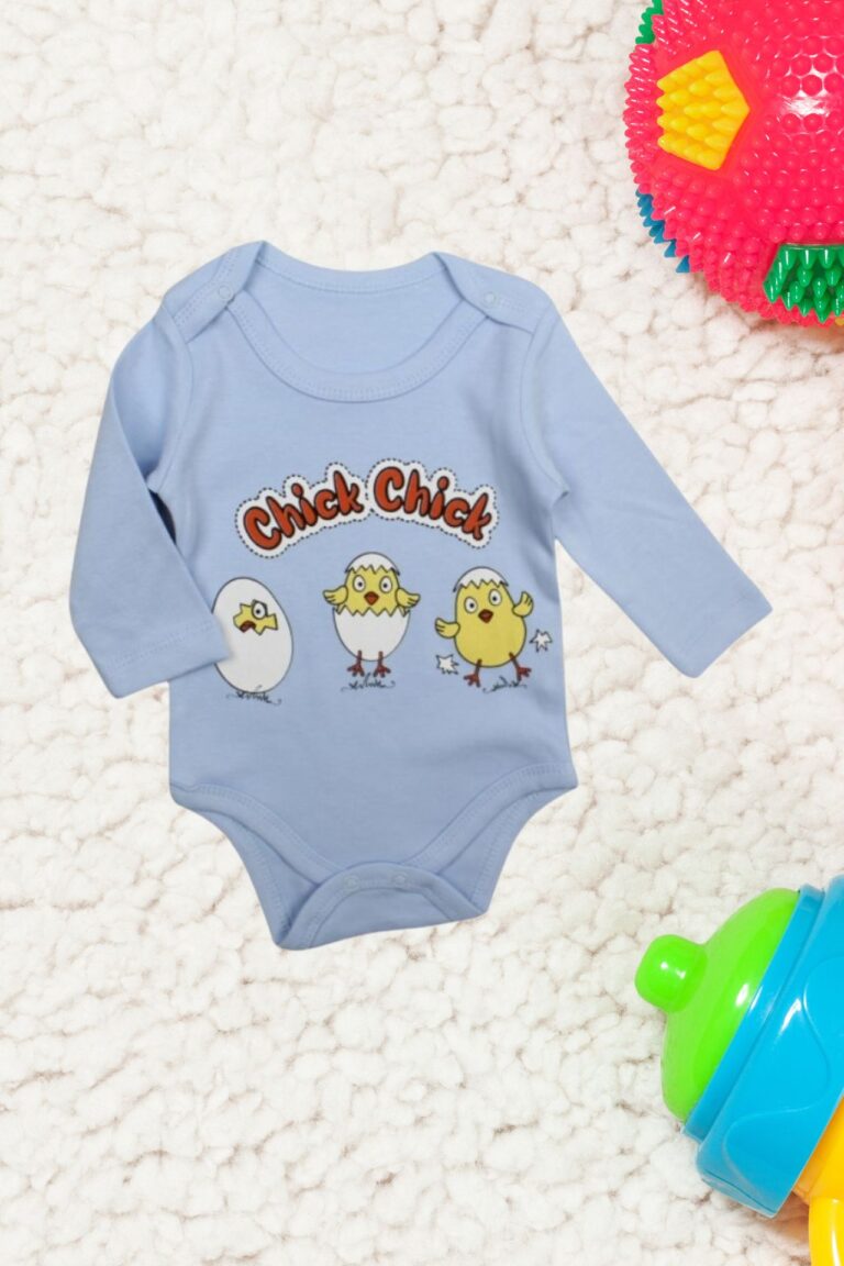 Κορμάκι Βρεφικό Chick Chick Με Μακρύ Μανίκι D2151