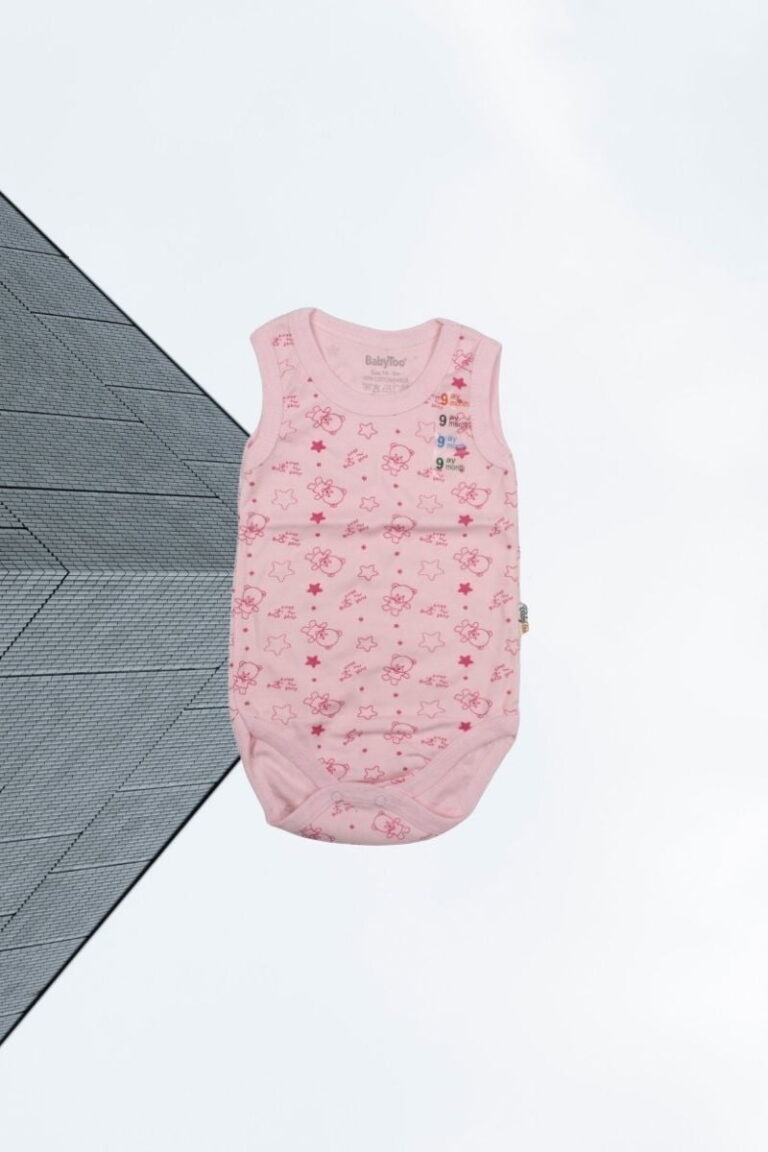 Κορμάκι Βρεφικό Little Bear Αμάνικο C7079-1