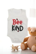 Κορμάκι Βρεφικό Αμάνικο Bee Kind D9014