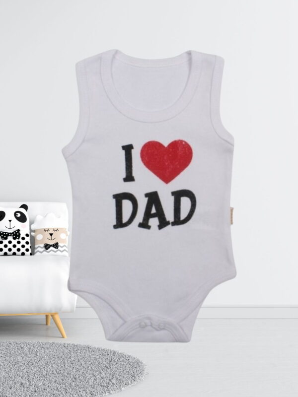 Κορμάκι Βρεφικό Αμάνικο Dad R9022