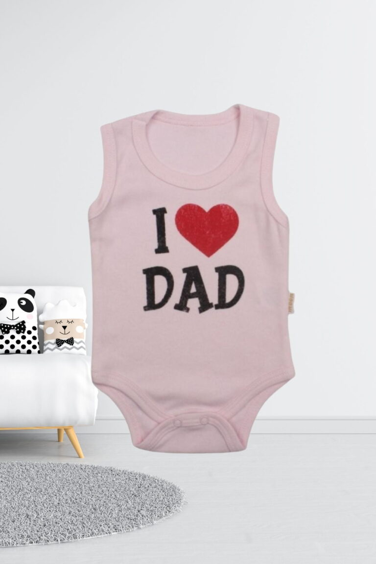 Κορμάκι Βρεφικό Αμάνικο Dad D9022