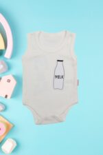 Κορμάκι Βρεφικό Αμάνικο M Is For Milk R9009
