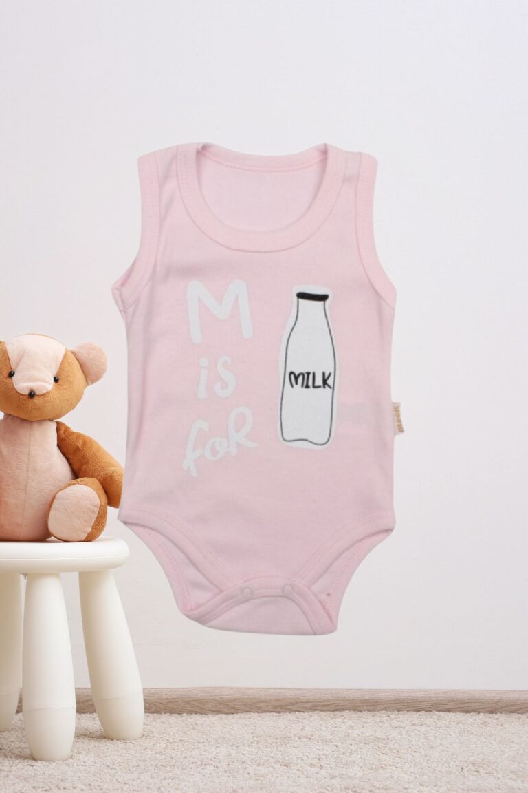 Κορμάκι Βρεφικό Αμάνικο M Is For Milk D9009
