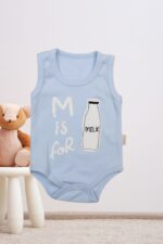 Κορμάκι Βρεφικό Αμάνικο M Is For Milk W9009
