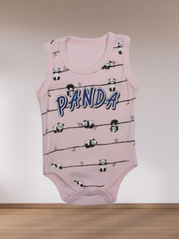Κορμάκι Βρεφικό Αμάνικο Panda G9010