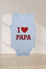 Κορμάκι Βρεφικό Αμάνικο Papa W9020