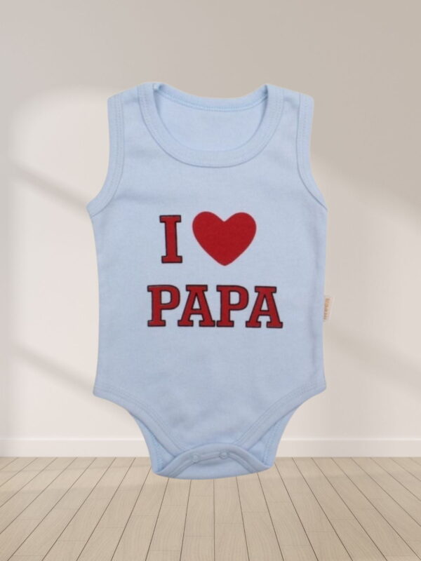 Κορμάκι Βρεφικό Αμάνικο Papa W9020