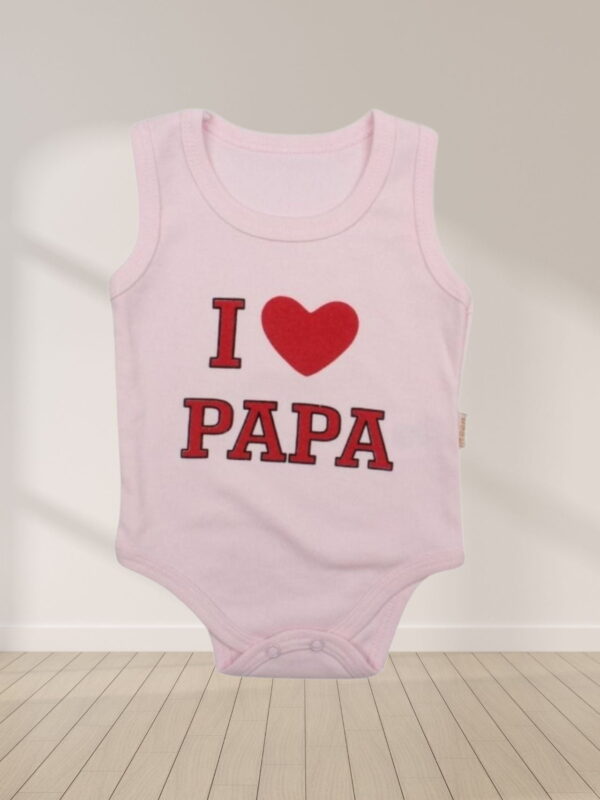 Κορμάκι Βρεφικό Αμάνικο Papa D9020