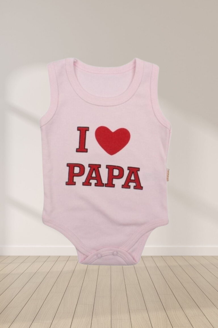 Κορμάκι Βρεφικό Αμάνικο Papa D9020