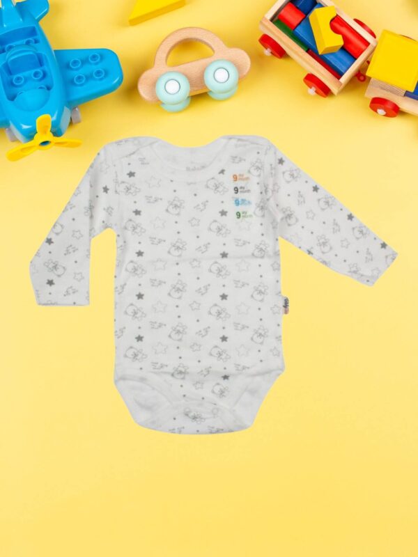 Κορμάκι Βρεφικό Μακρύ Μανίκι R7082