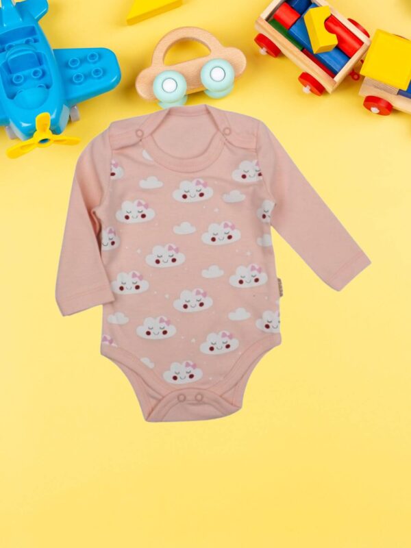Κορμάκι Βρεφικό Με Μακρύ Μανίκι Bubble D2135
