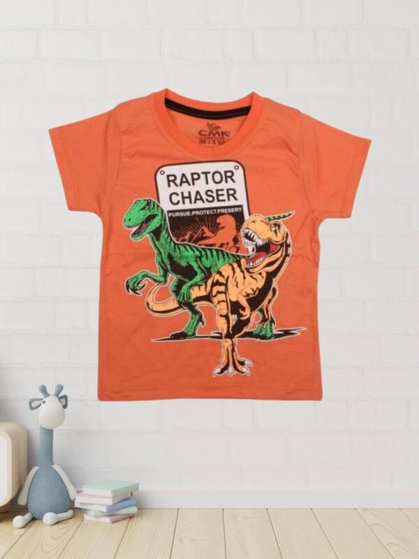 Παιδική Κοντομάνικη Μπλούζα Για Αγόρι 02-40050