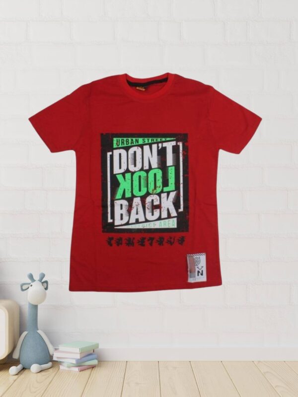 Παιδική Κοντομάνικη Μπλούζα Για Αγόρι 02-5008