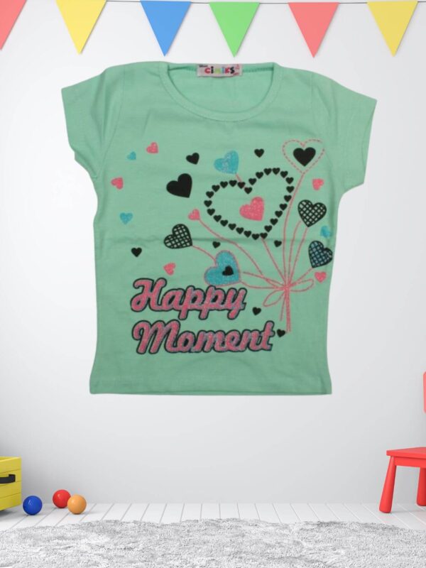 Παιδική Κοντομάνικη Μπλούζα Για Κορίτσια 01-2020