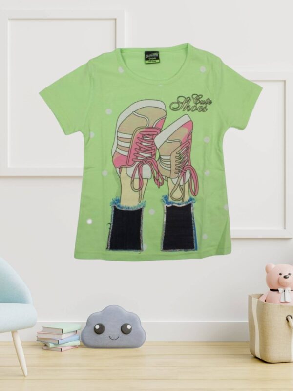 Παιδική Κοντομάνικη Μπλούζα Για Κορίτσια 01-8027