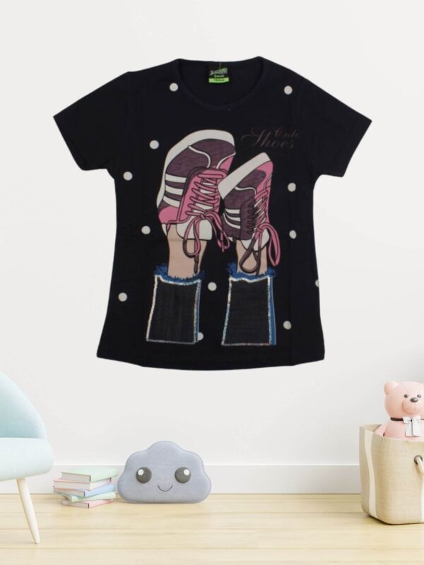 Παιδική Κοντομάνικη Μπλούζα Για Κορίτσια 01-9027