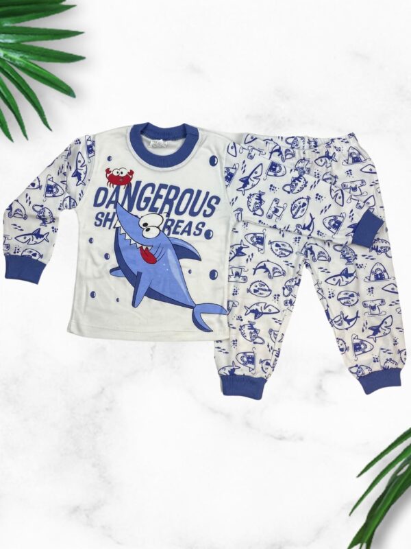 Παιδική Πιτζάμα Dangerous Shark Για Αγόρι W1286