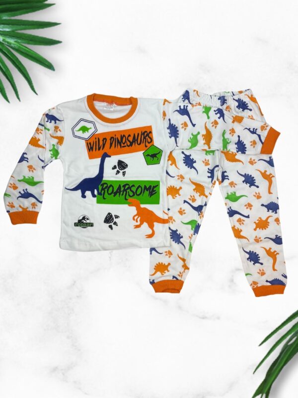 Παιδική Πιτζάμα Wild Dinosaurs Για Αγόρι W3175