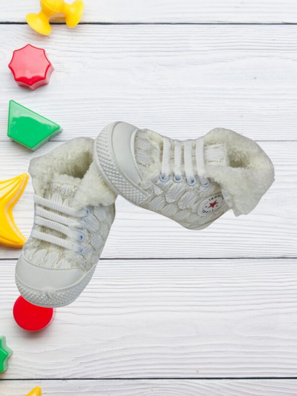 Παπούτσια Αγκαλιάς Με Γούνα Q0334