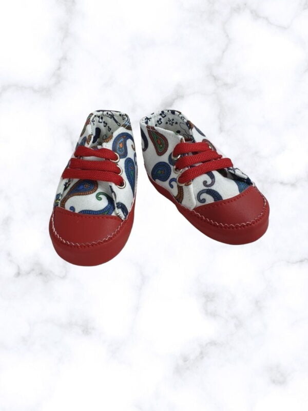 Παπούτσια Αγκαλιάς Με Κορδόνια W2630