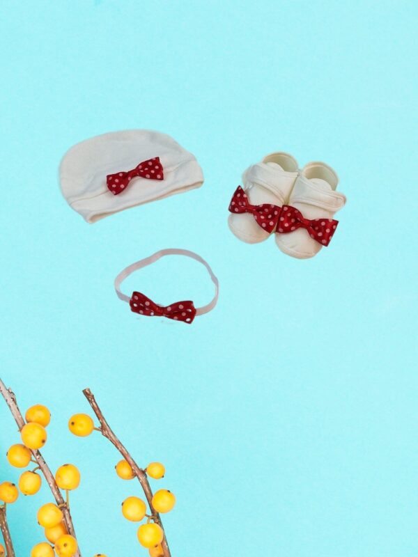 Παπούτσια Αγκαλιάς & Παπιγιόν D33012