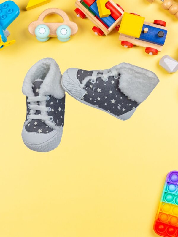 Παπούτσια Αγκαλιάς με Κορδόνια Q3020