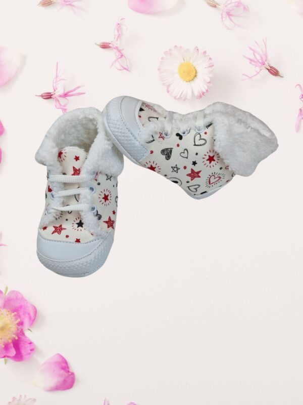 Παπούτσια Αγκαλιάς με Κορδόνια R3065