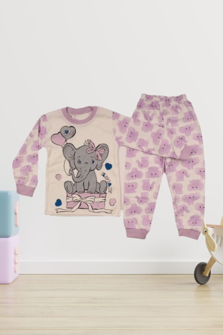 Πιτζάμα Παιδική Cute Elephant W3185