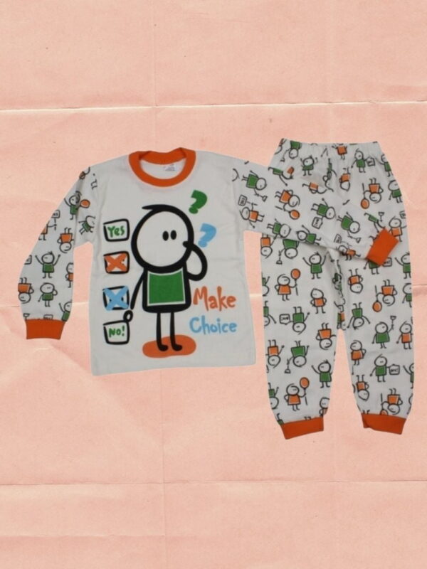 Πιτζάμα Παιδική Make A Choice W3615