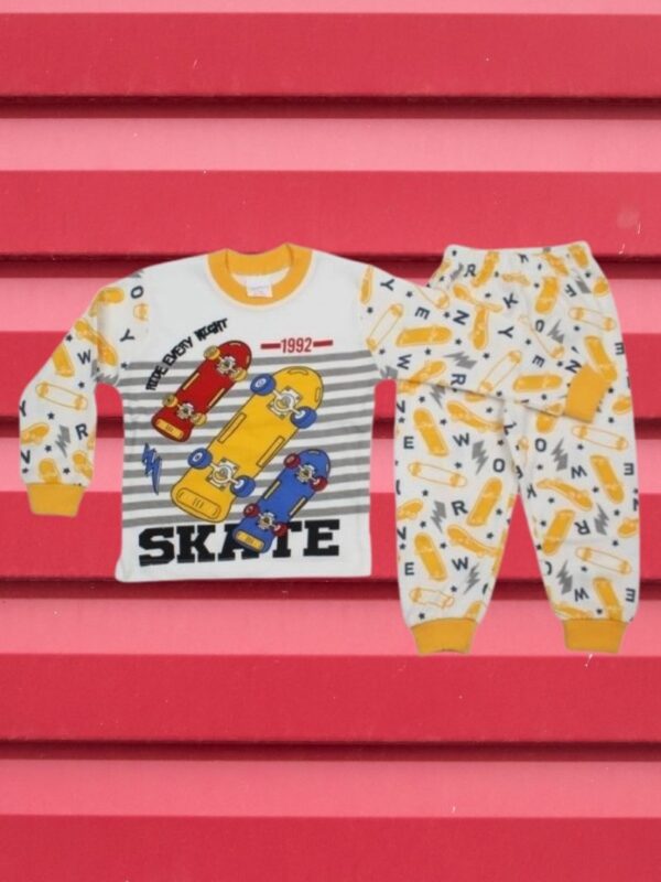 Πιτζάμα Παιδική Skateboard Kid G1595