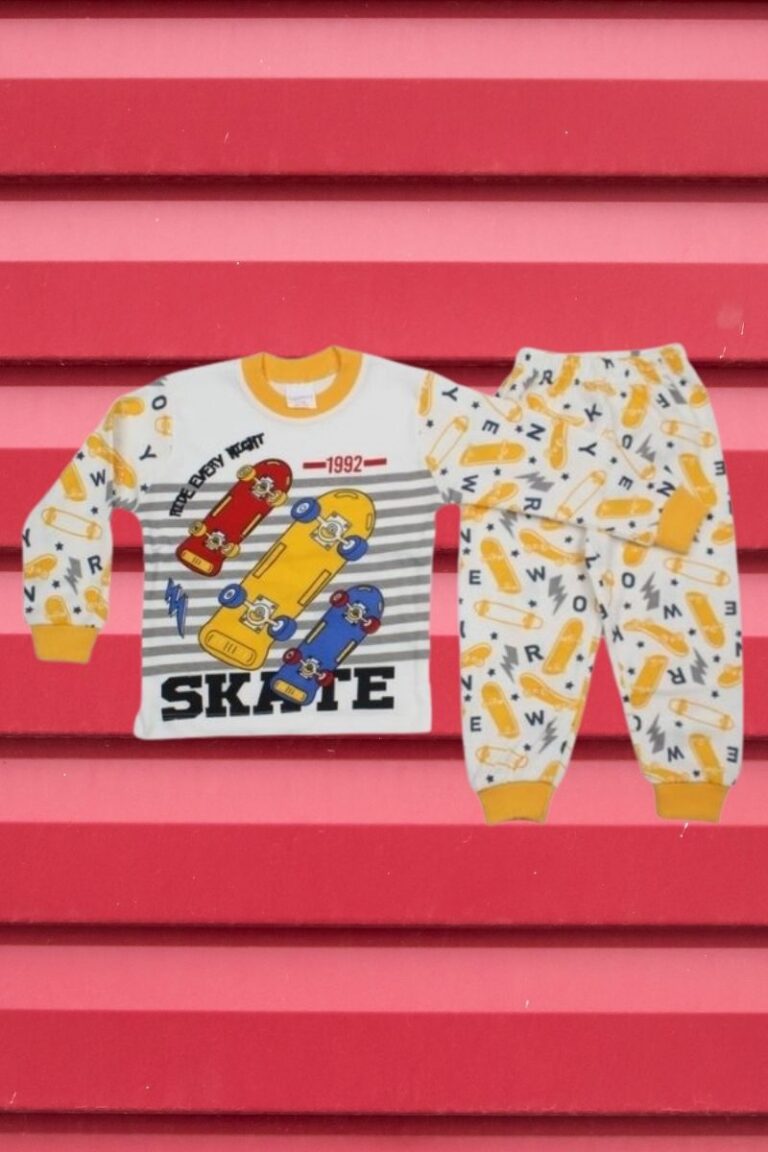 Πιτζάμα Παιδική Skateboard Kid G1595