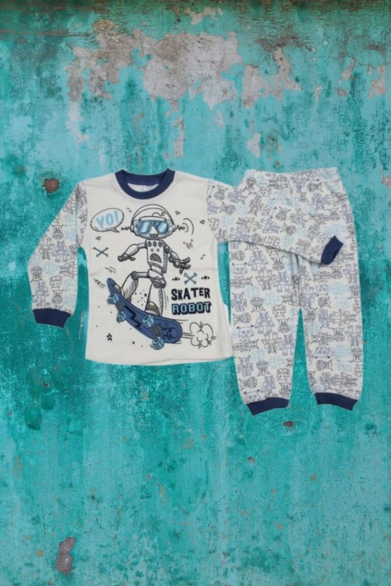 Πιτζάμα Παιδική Skater Robot 02-4410
