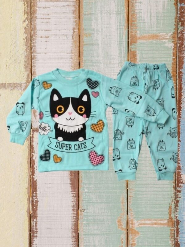Πιτζάμα Παιδική Super Cat F1425
