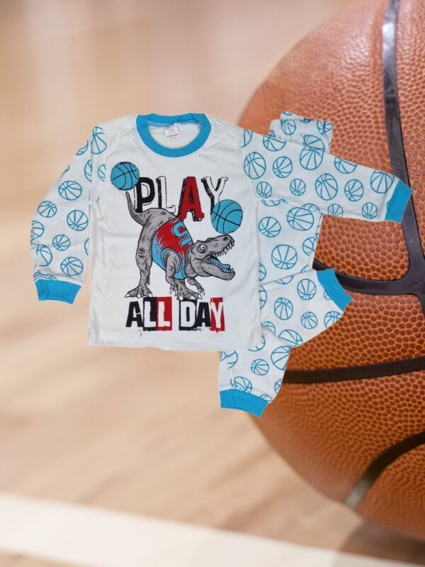 Πιτζάμα Παιδική Με Τύπωμα Play All Day D3685
