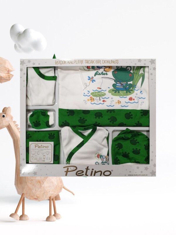 Σετ Δώρου Για Νεογέννητο Frog Figure 10 τμχ. 9026