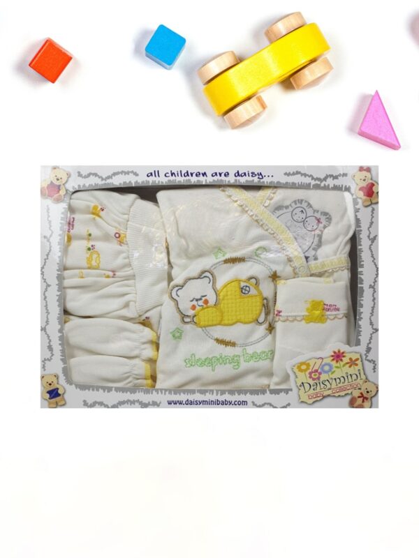 Σετ Δώρου για Νεογέννητο Sleeping Bear 5 τμχ. V0010