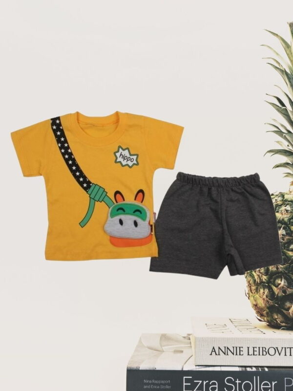 Σετ Παιδικό Μπλουζάκι Παντελονάκι Hippo R2108