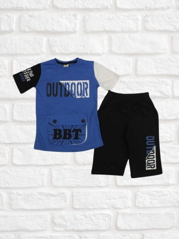Σετ Παιδικό Μπλουζάκι Παντελονάκι Outdoor F7101