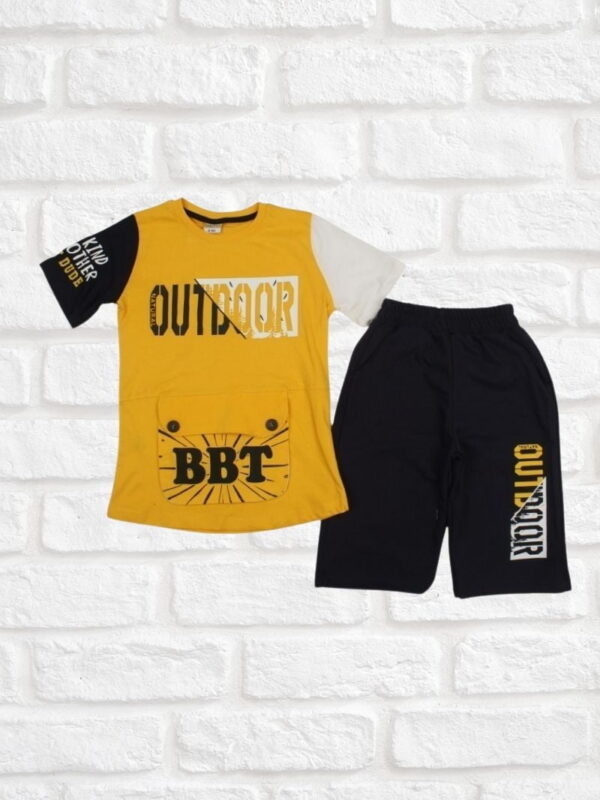 Σετ Παιδικό Μπλουζάκι Παντελονάκι Outdoor R7101